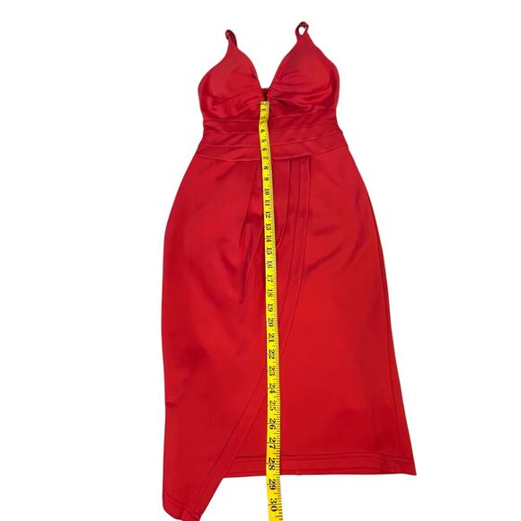 SNDY Sundays the Label Red Dress - Size 8 - Picture 7 of 12